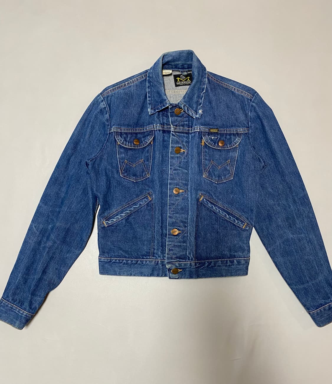 매버릭 80’s 데님 자켓 34 usa made 상품이미지1