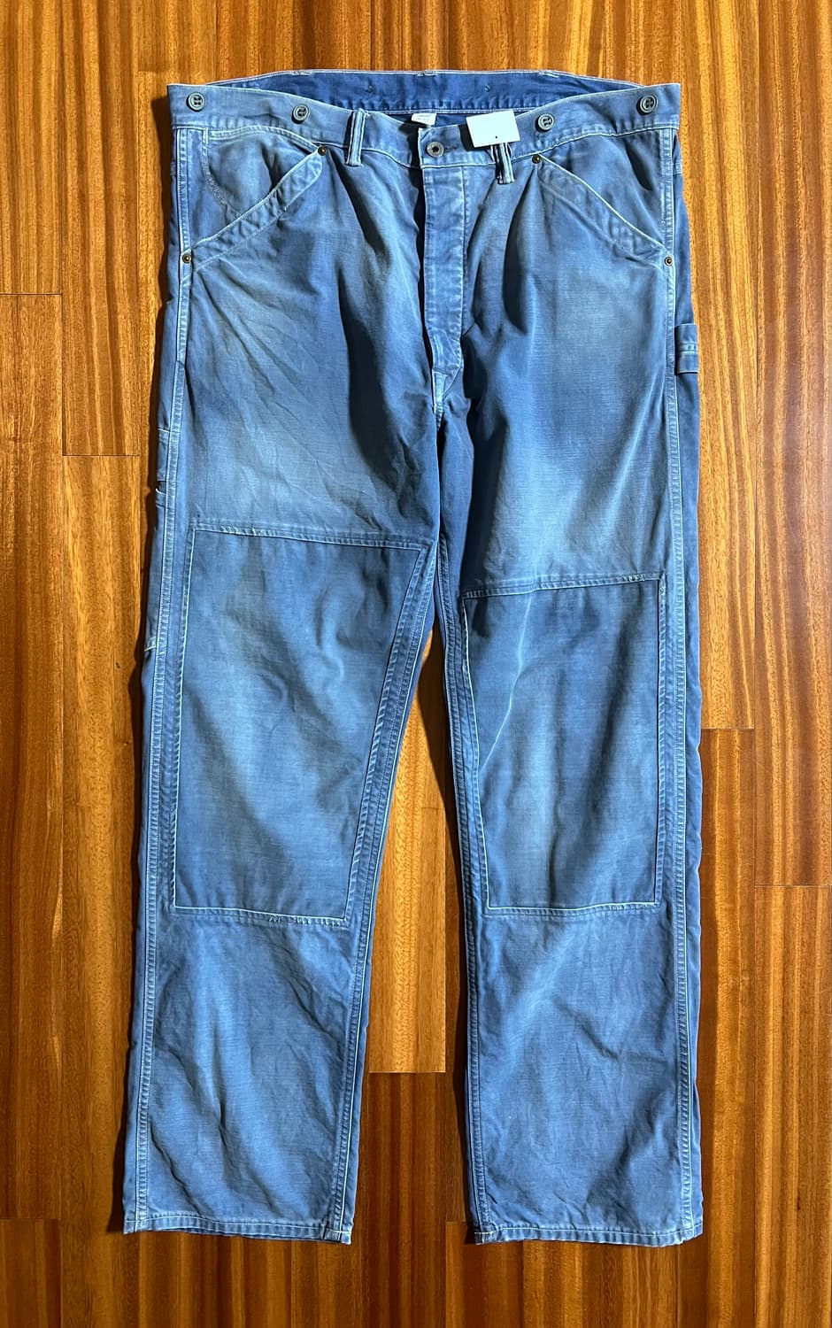 RRL 더블알엘 엔지니어핏 카펜터 팬츠 블루 상품이미지3