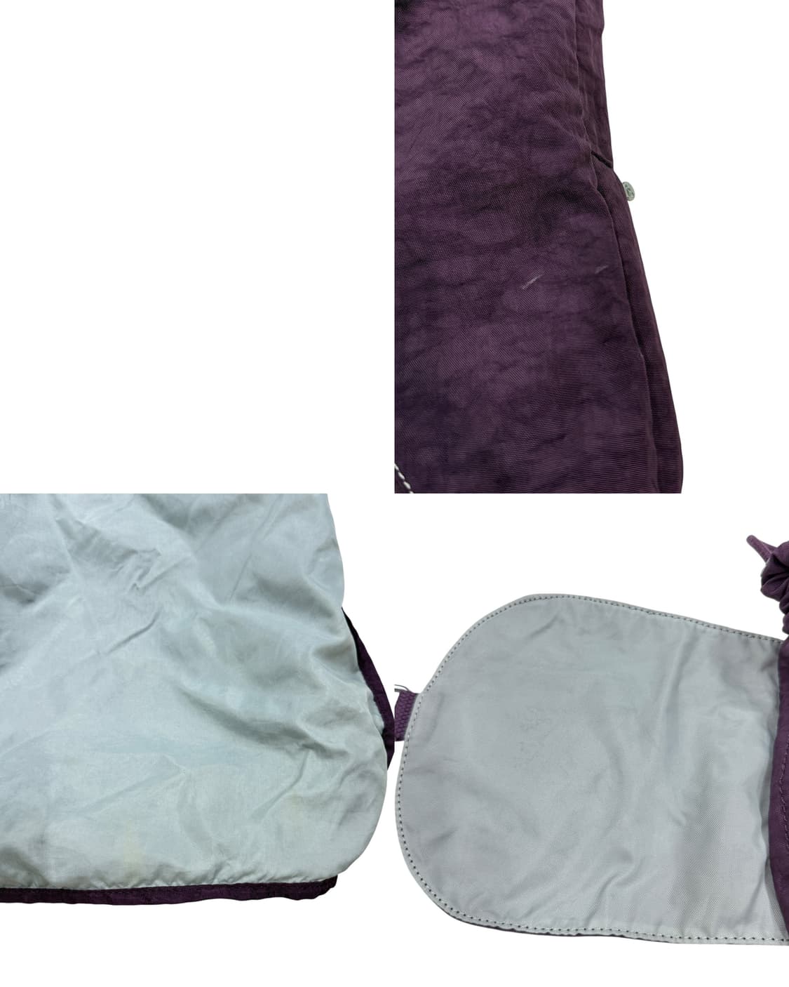 키플링 빈티지 복조리 모리걸 Y2K 다크퍼플 보라 백팩 가방 상품이미지6