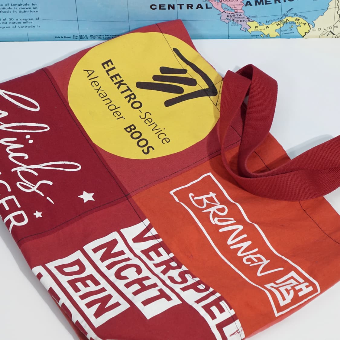 Freada Japan 빈티지 패브릭 리메이크 백 상품이미지4