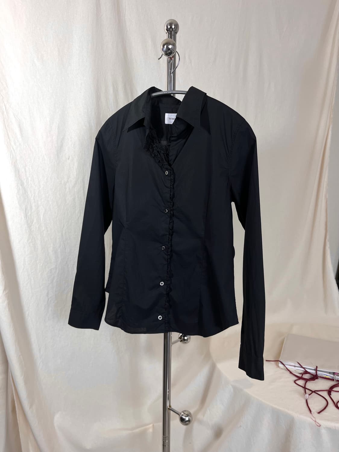 Romantic Black Shirt 상품이미지2