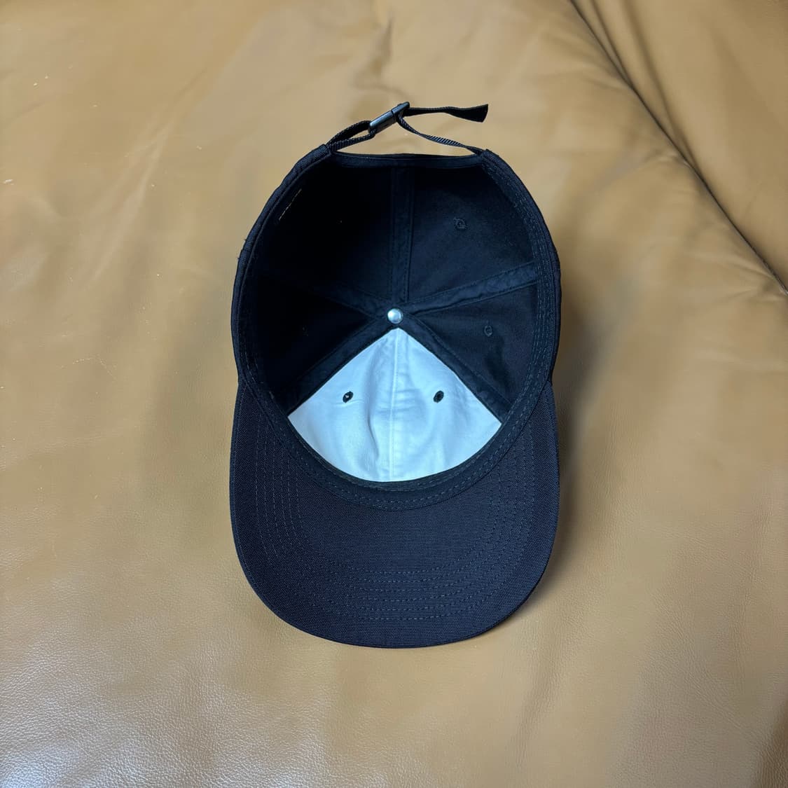 Supreme 슈프림 코듀라 블랙 스몰로고 6패널 볼캡 모자 Black 상품이미지7