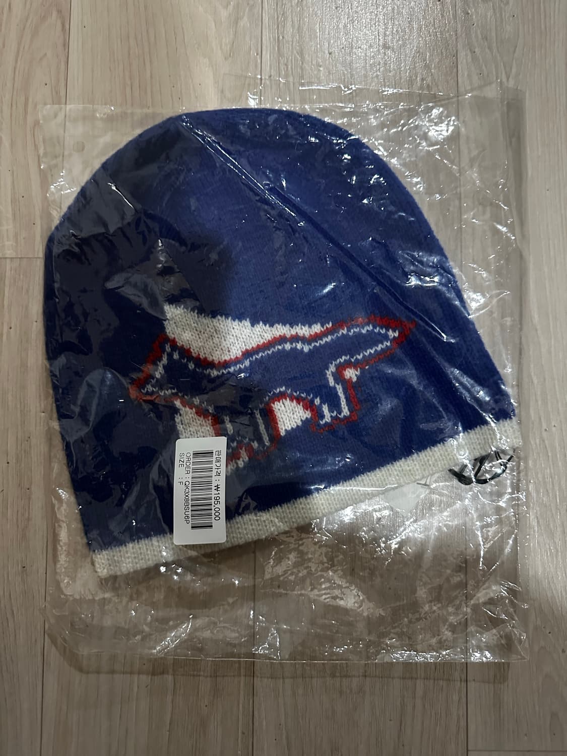 메종 키츠네 X 앤드 원더 니트 캡 상품이미지2