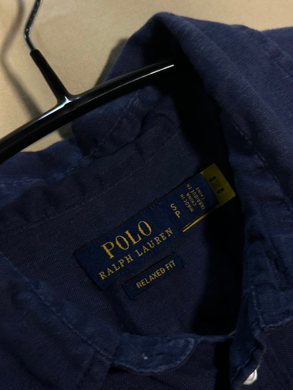 폴로 랄프로렌 린넨 셔츠 처분  상품이미지3