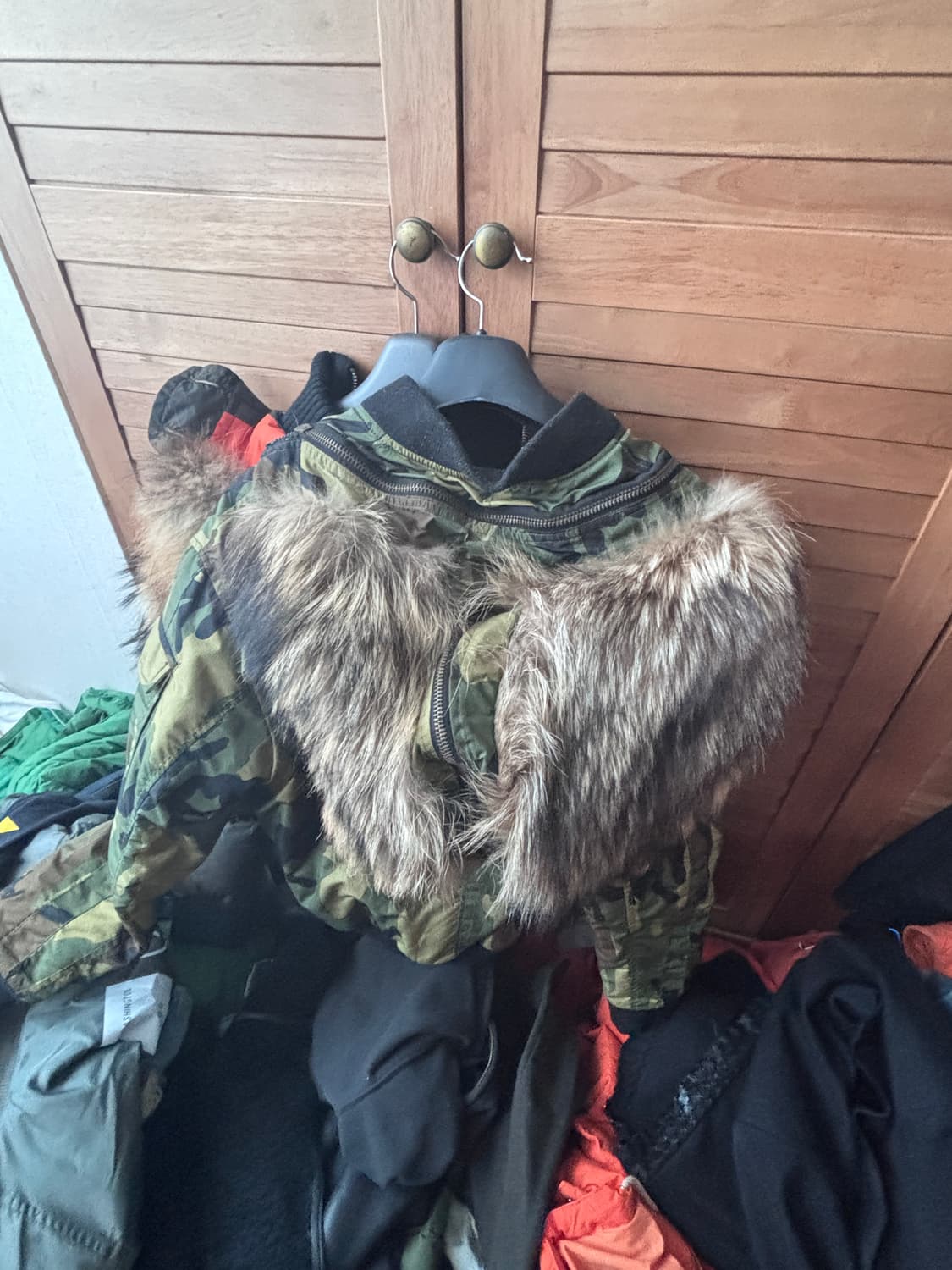 디스퀘어드 카모 라쿤퍼패딩 리미티드 48 상품이미지4