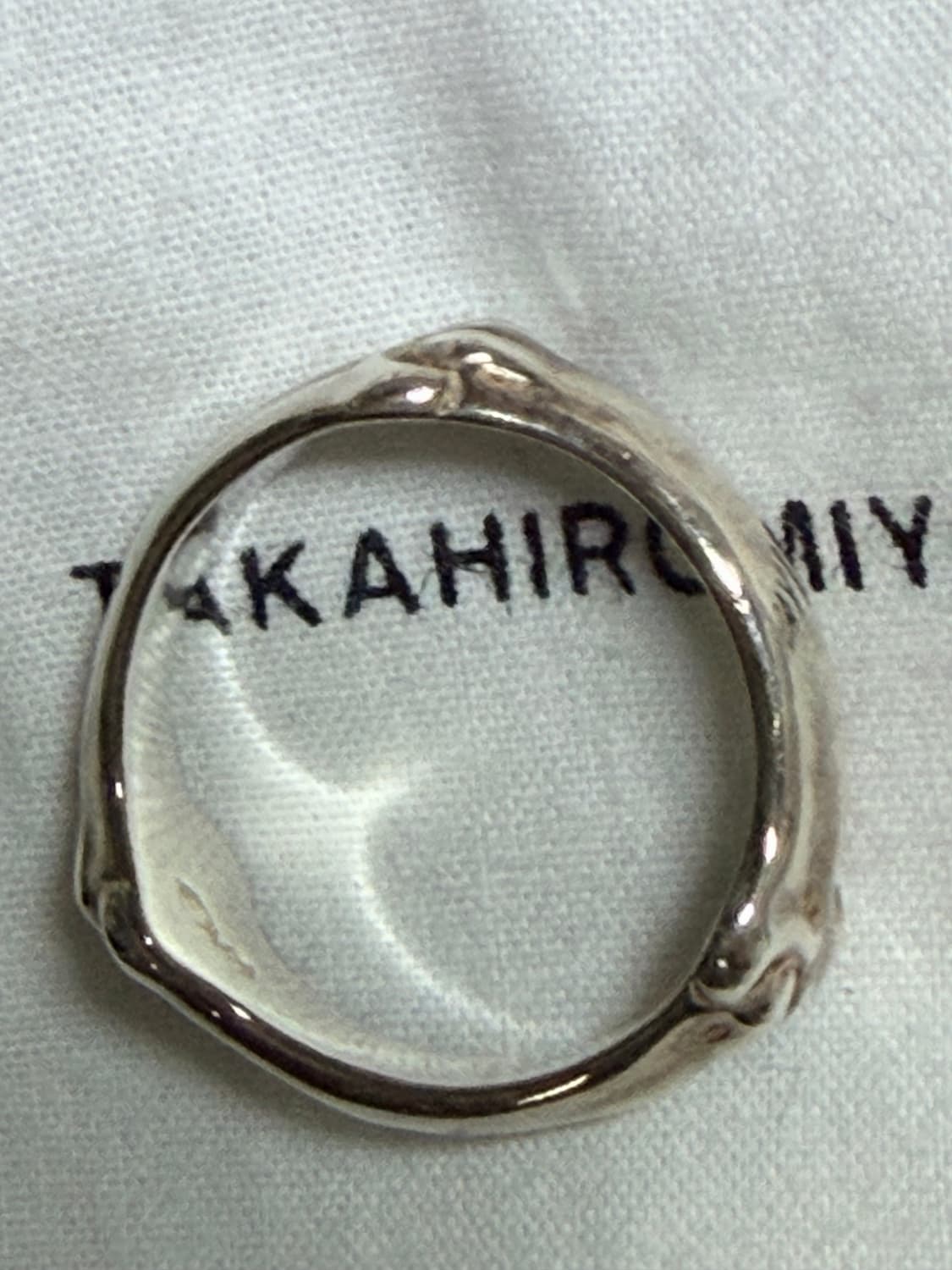 타카히로 미야시타 솔로이스트 본 쉐잎 링 상품이미지6