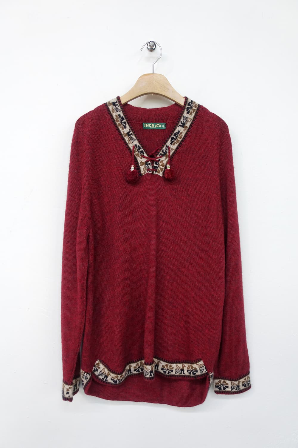 INCA - hand made in peru 알파카 니트 상품이미지5