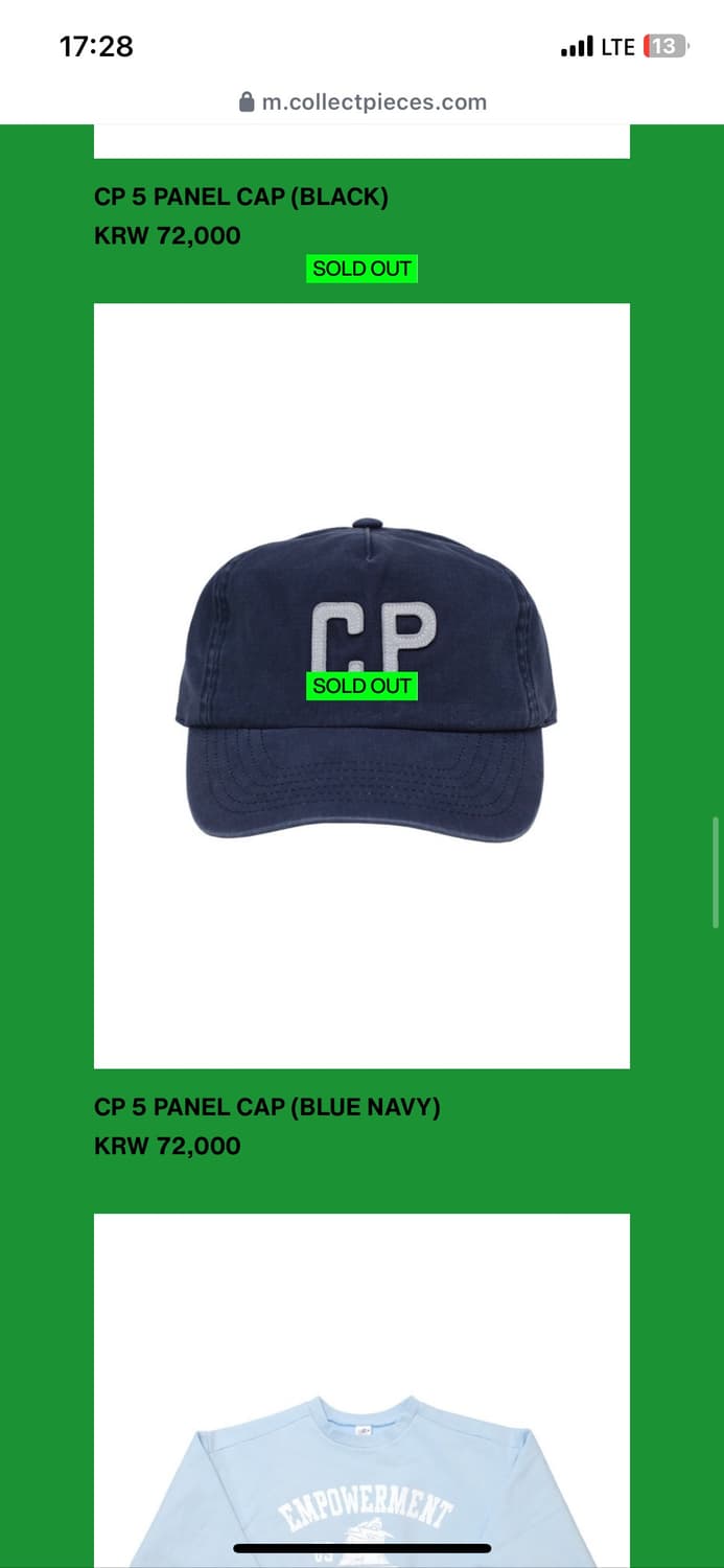 collectpieces 모자 상품이미지1