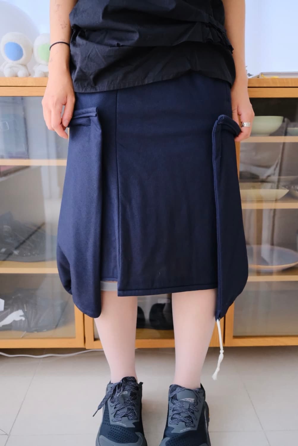 꼼데가르송 투웨이 스커트  상품이미지2