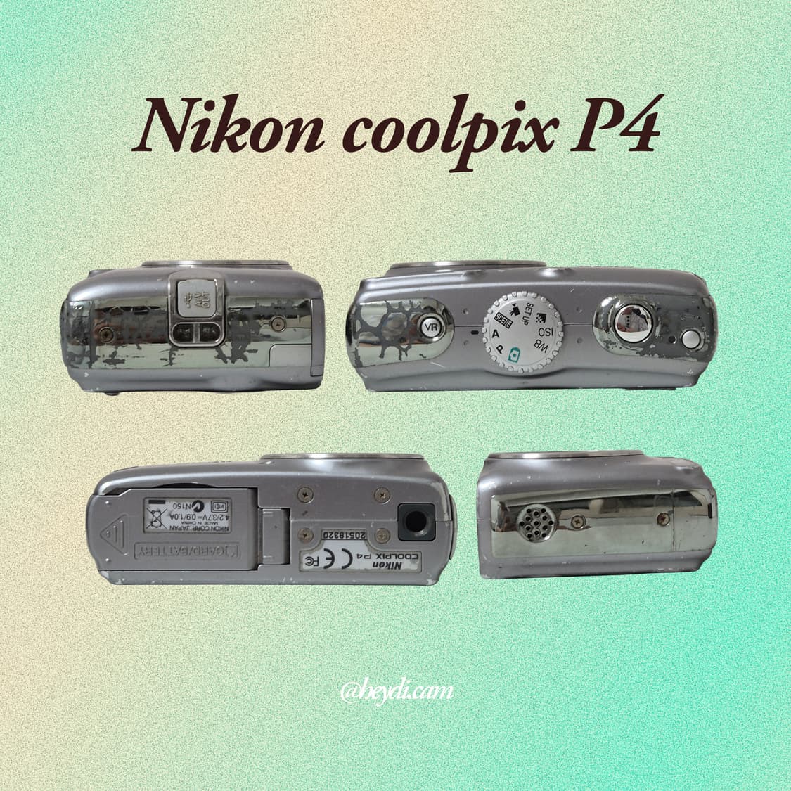 누가영픽) [한글판] 니콘 쿨픽스 NIKON COOLPIX P4 상품이미지3