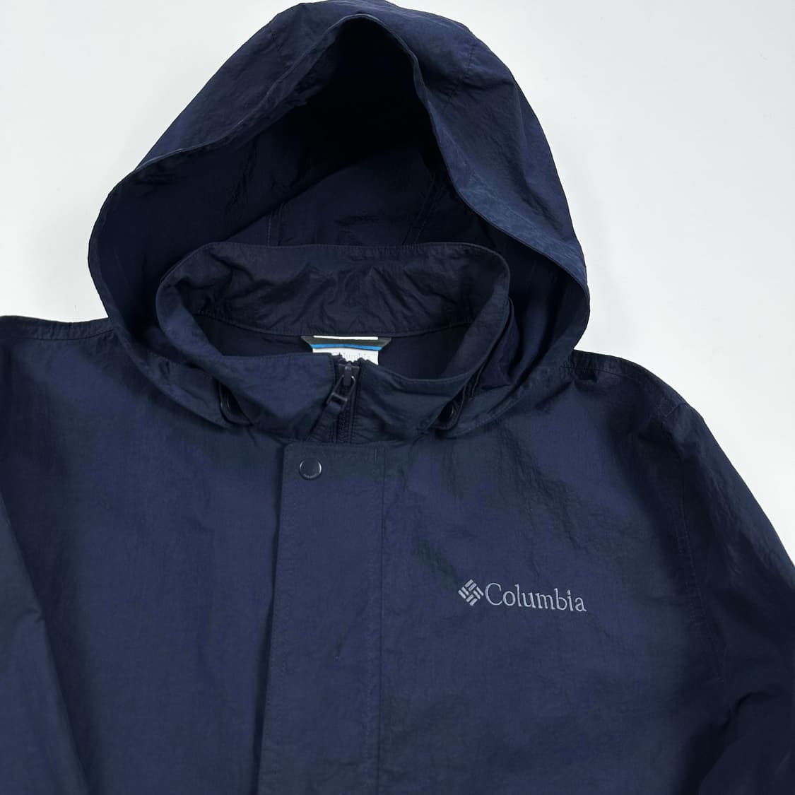 컬럼비아 옴닉쉴드 레인 네이비 바람막이 자켓 (L) 상품이미지3