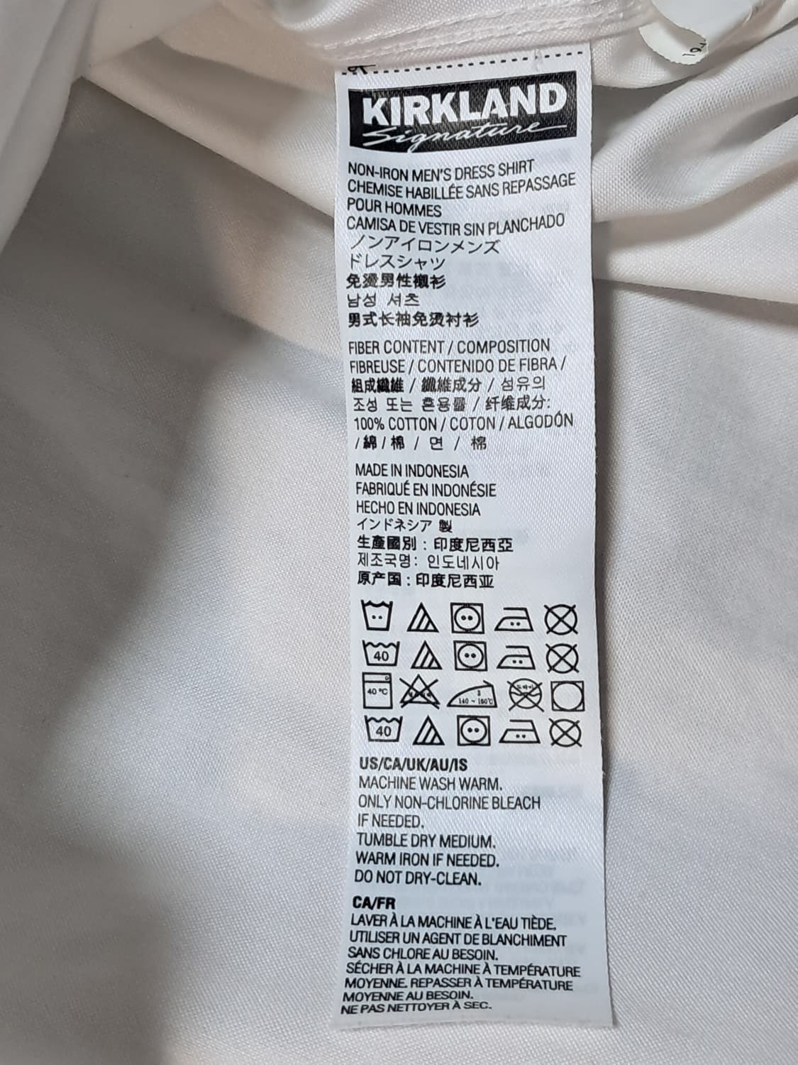 커클랜드 셔츠 남성L 상품이미지8