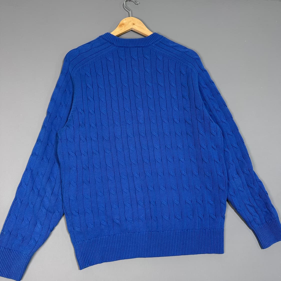 인템포무드 꽤배기 니트 블루 M [021106] 상품이미지6