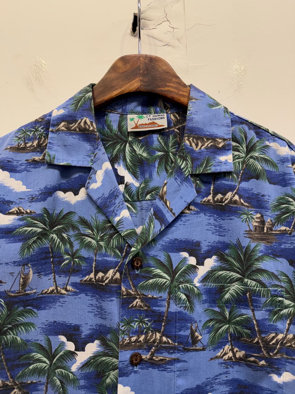 HAWAII 하와이안 야자수 반팔 셔츠 상품이미지3