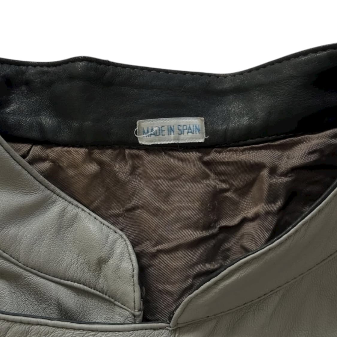 VINTAGE Two-tone panel rider jacket 상품이미지4