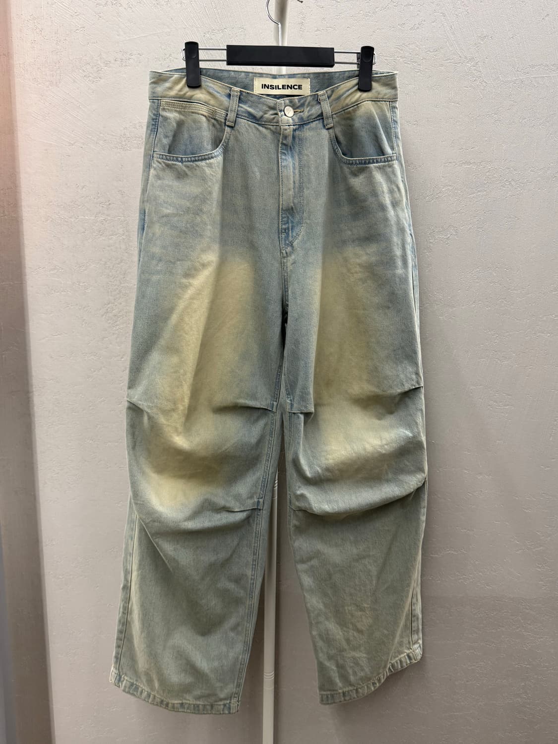 인사일런스 워시드 데님 팬츠 S 상품이미지2