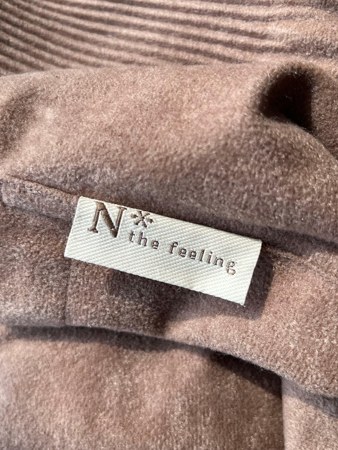  N° THE FEELING 브라운 포켓 미니 원피스 상품이미지7