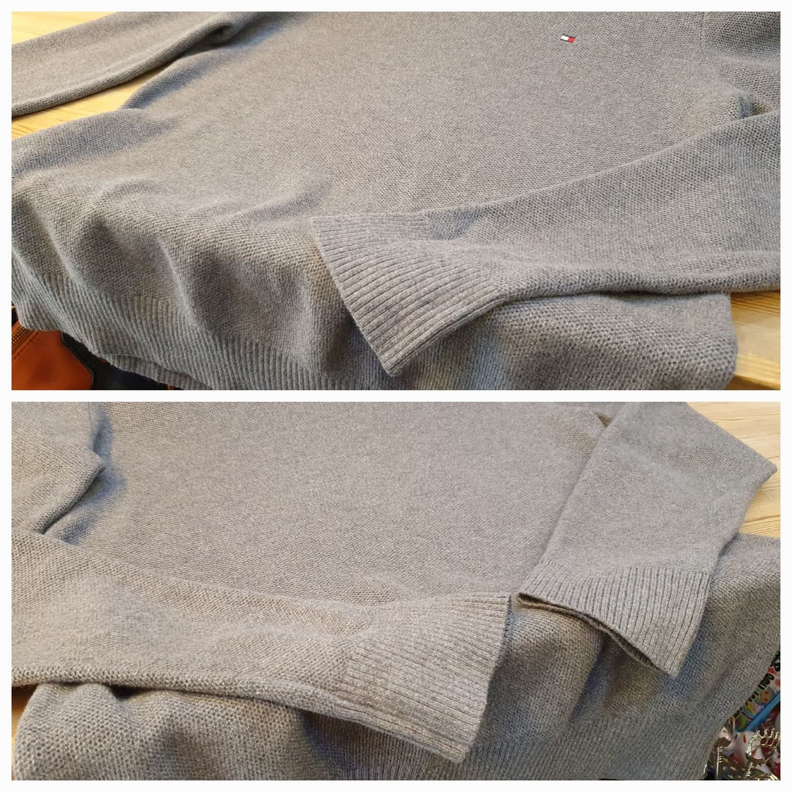 95.타미 코튼 브이넥 니트 상품이미지4