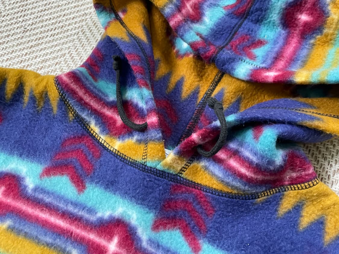 빈티지 에스닉 패턴 플리스 후디 J03590 상품이미지4