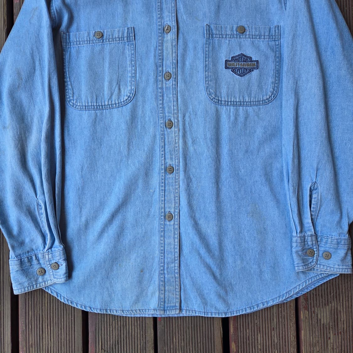 Harley Davidson 청 셔츠 상품이미지6