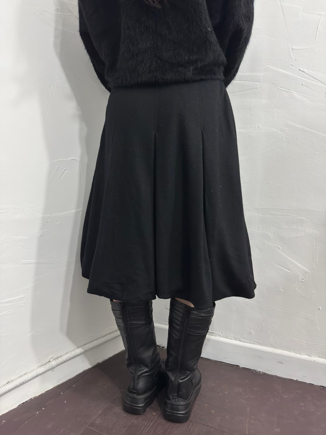 talbots puff wool midi skirt 상품이미지5