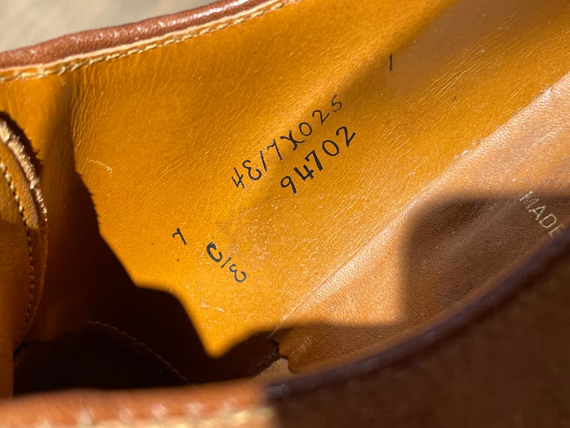 Alden 알든 스너프 스웨이드 플레인토 판매 rrl 상품이미지6