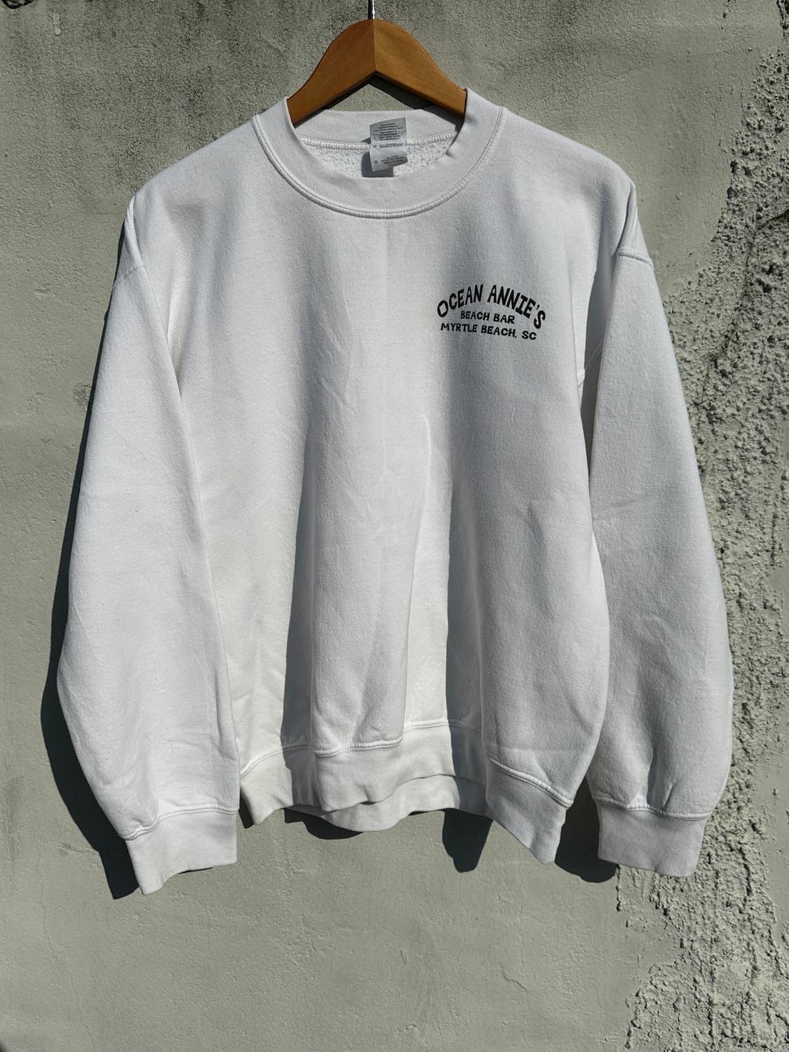 [M] GILDAN 길단 Ocean Annies 화이트 맨투맨 스웻셔츠 상품이미지3