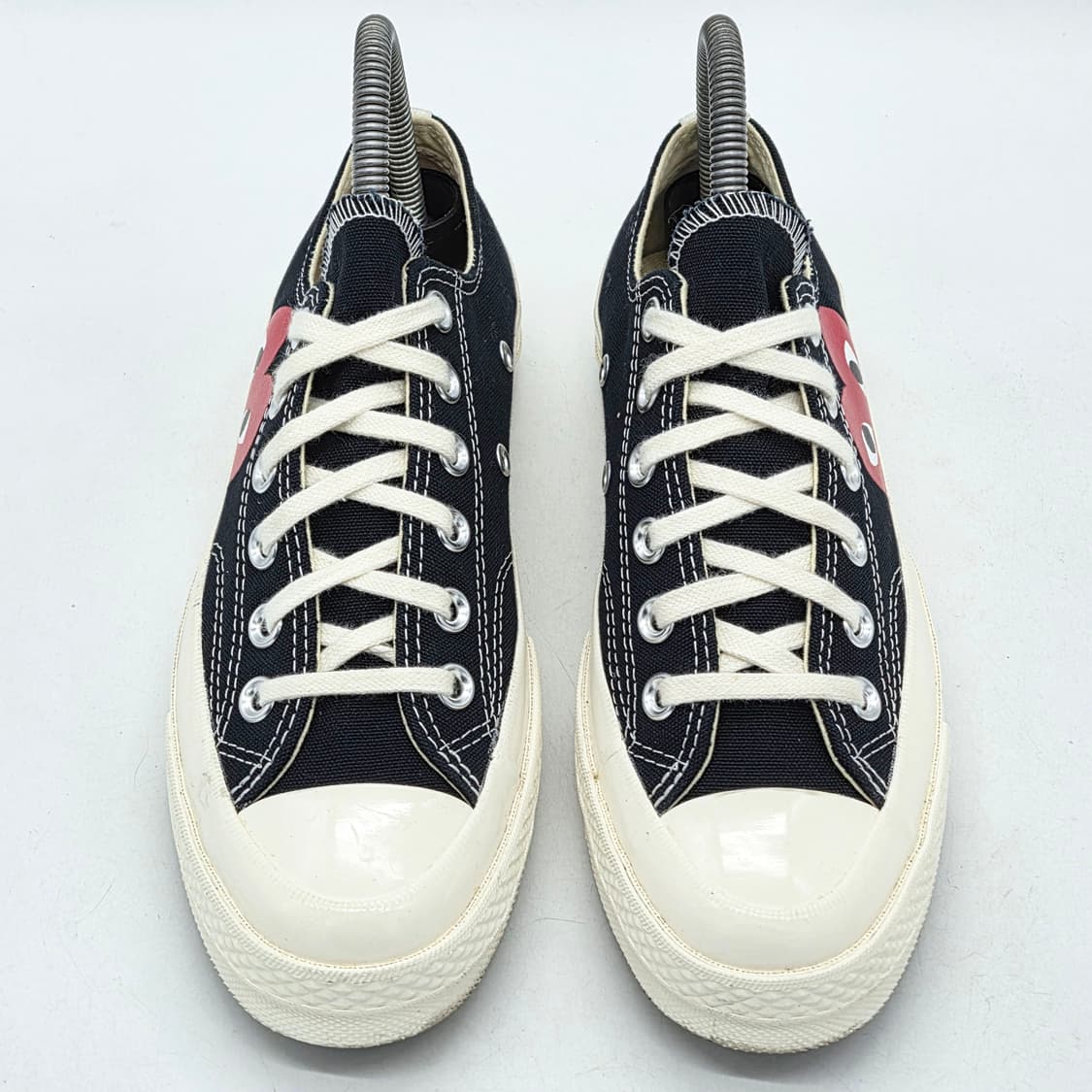 컨버스 x 꼼데가르송 플레이 척 70 로우 블랙 (240) 상품이미지4