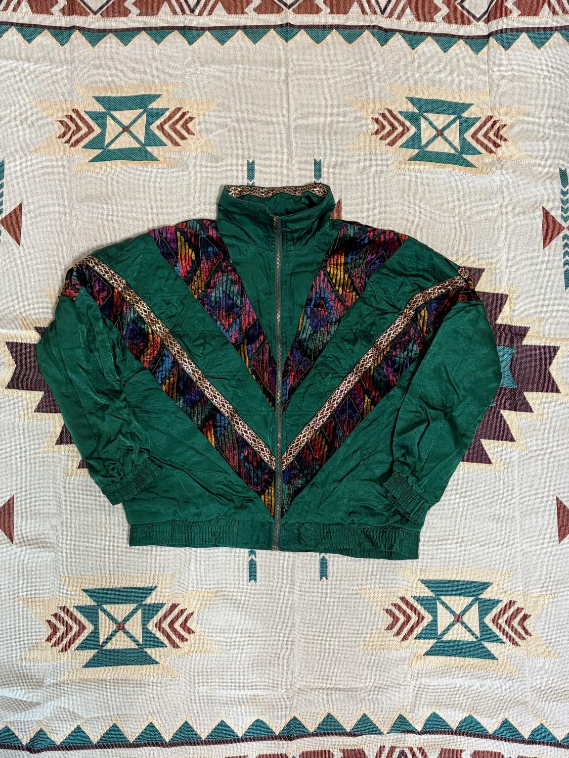 80~90S BOCOO 홍콩 웨스턴 스윙탑 드리즐러  상품이미지1