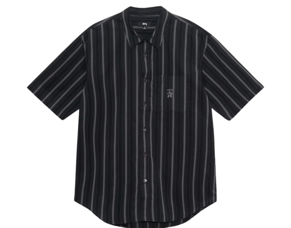 스투시 스트라이프 셔츠 m 상품이미지4