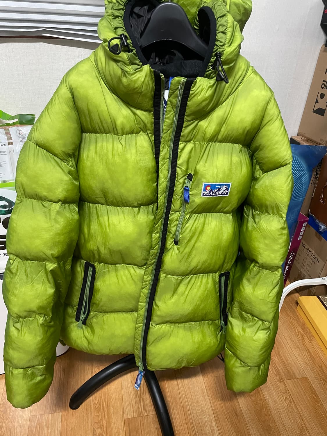 매든 콜로라도 베어 파카 그린 색상 패딩 XL 사이즈 상품이미지1