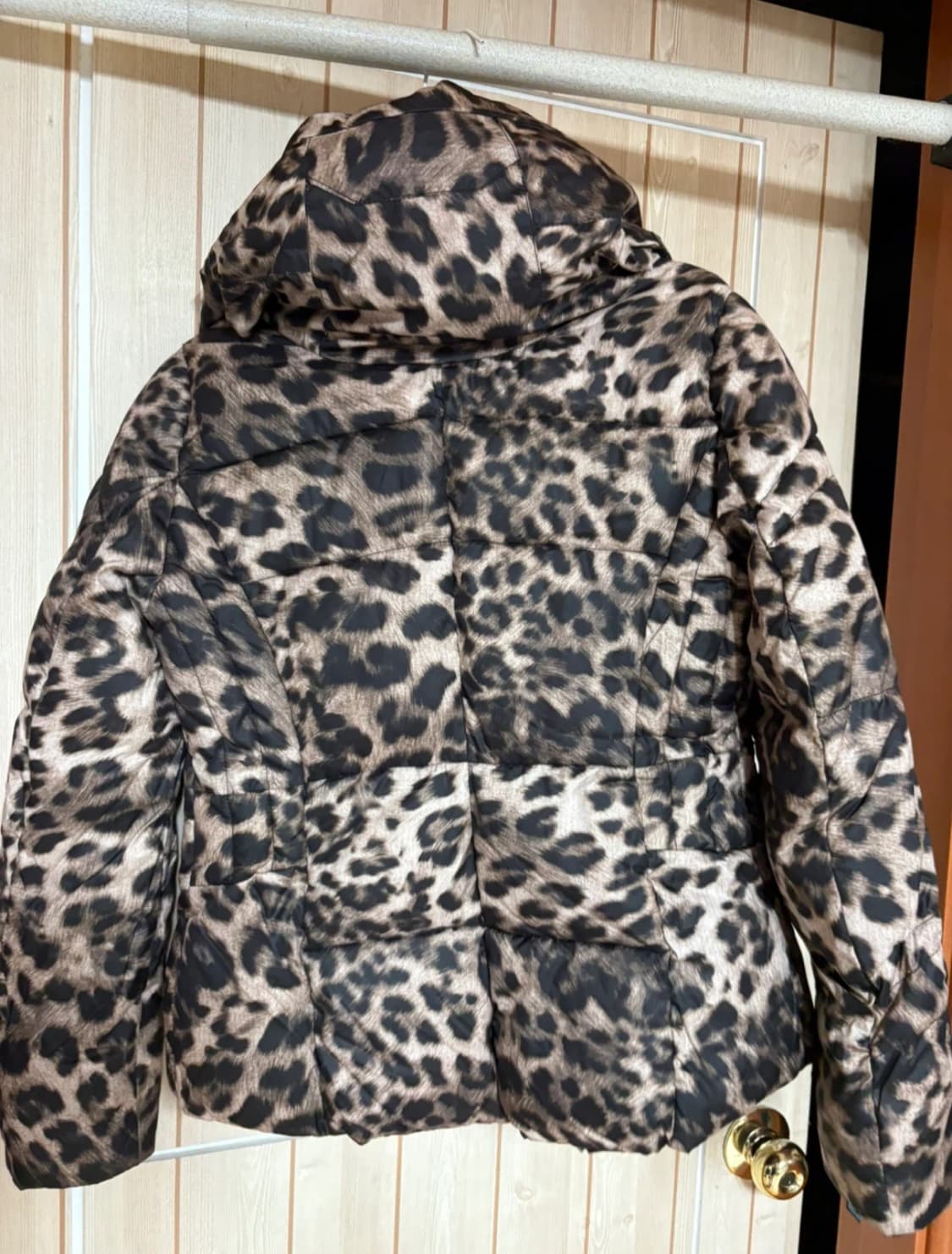 GGPX 레오파드 패턴 패딩 S  상품이미지2