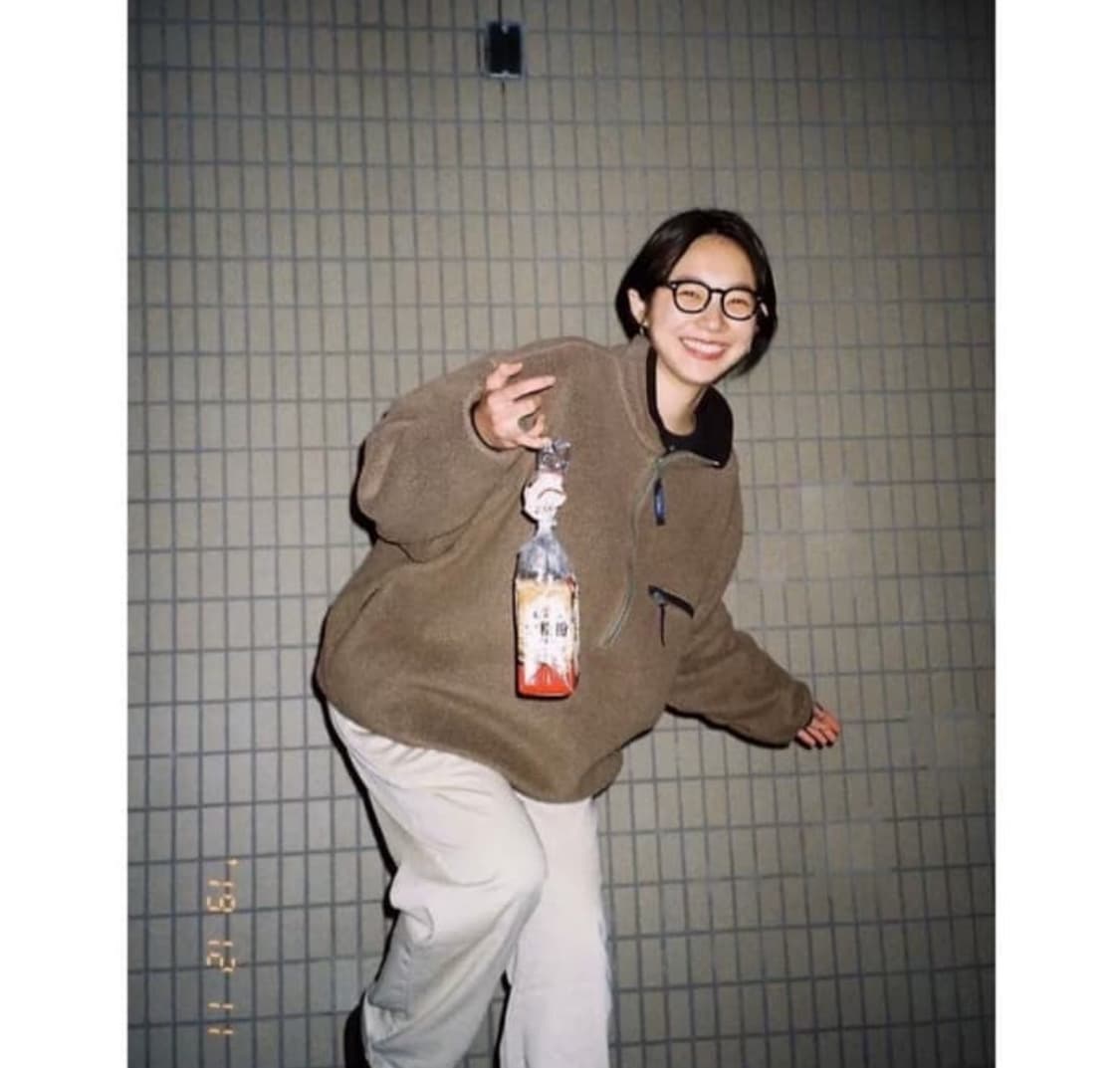 80s 엘엘빈 딥파일 플리스 풀오버 그레이 M 상품이미지5