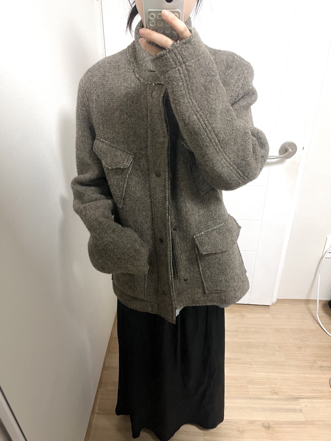 빈티지 하프코트 상품이미지3