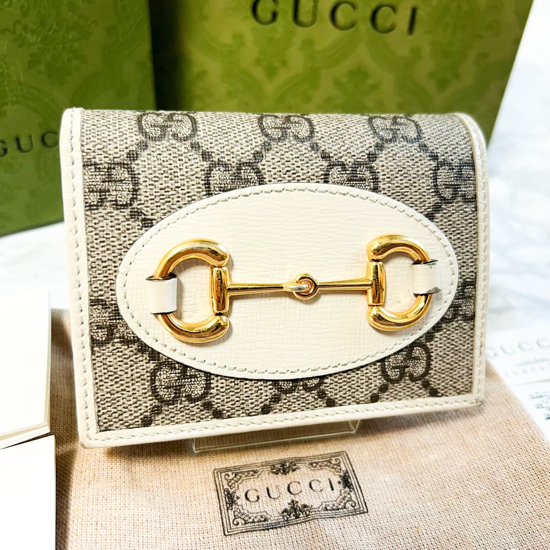 구찌 홀스빗 1955 카드지갑 상품이미지3