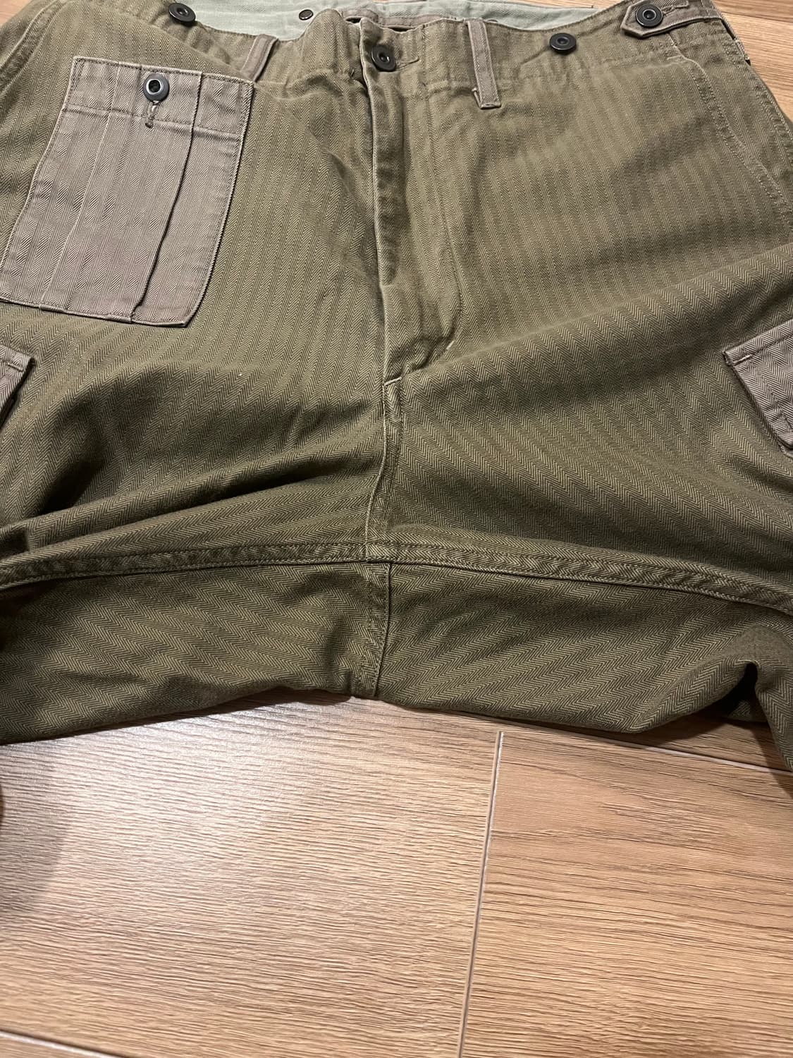 나이젤카본 아미 카고 팬츠 헤링본 34 상품이미지3