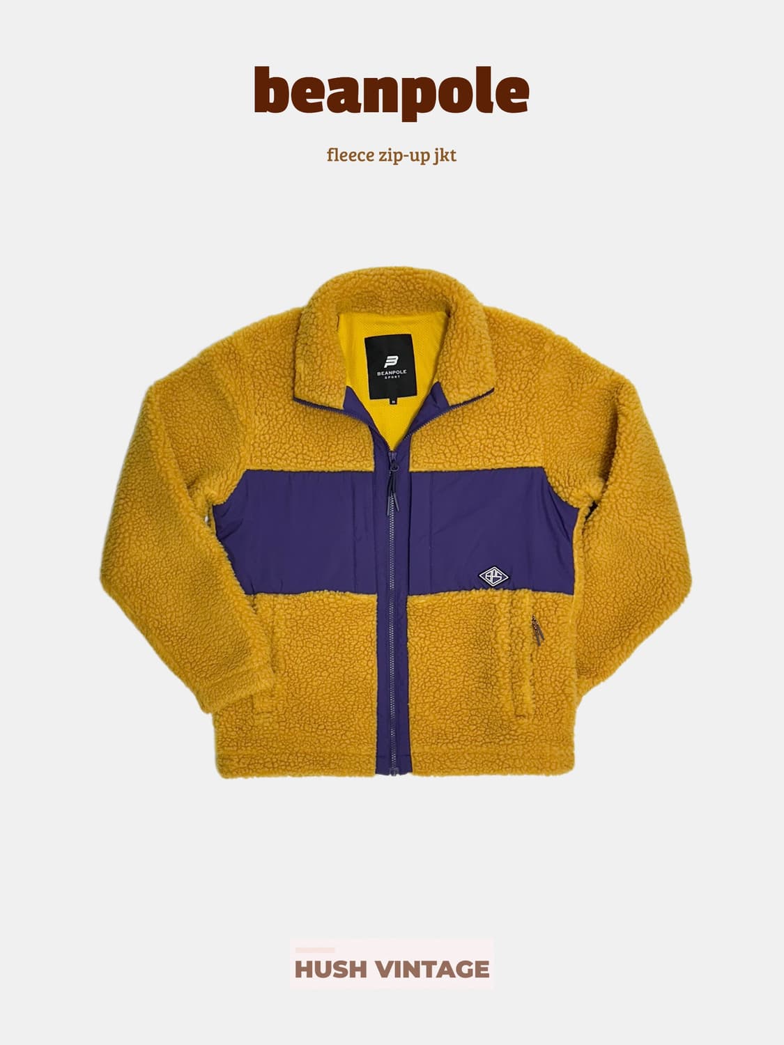 빈폴 뽀글이 후리스 집업 자켓 상품이미지1