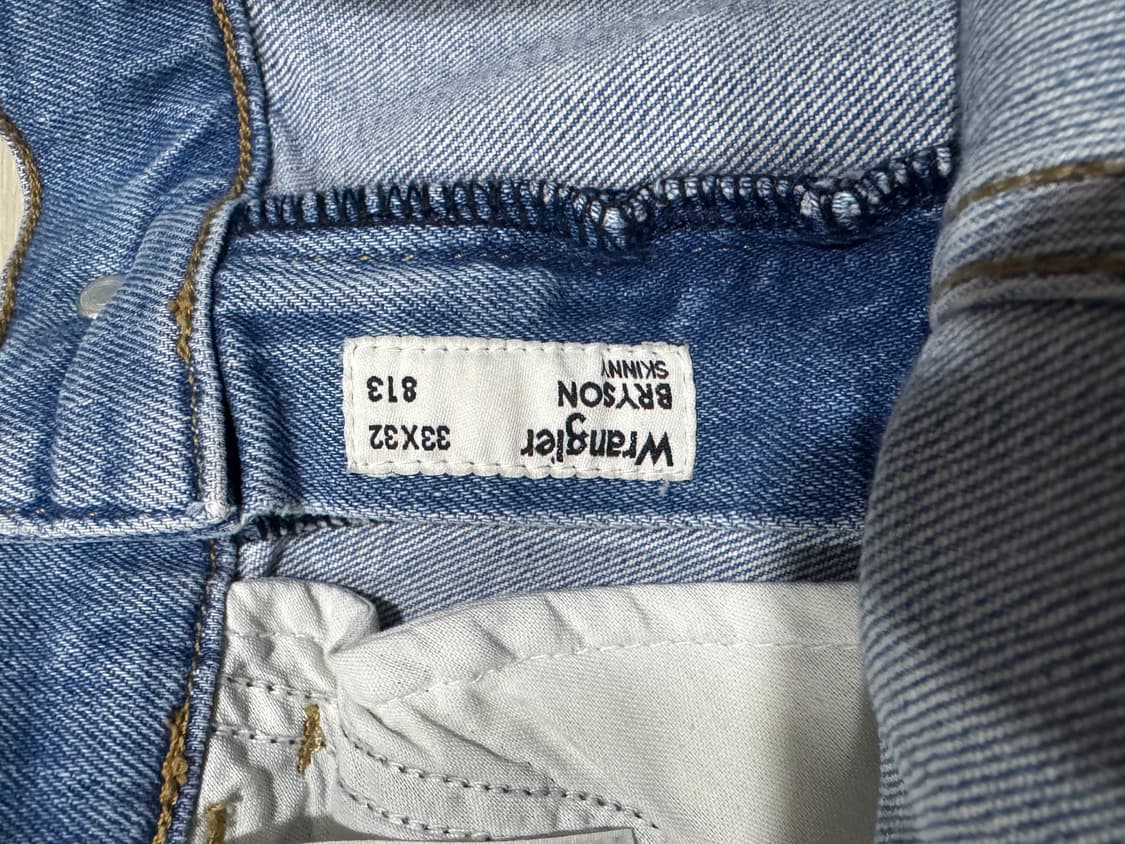 Wrangler 랭글러 브리손 813 스키니 데님진  상품이미지4