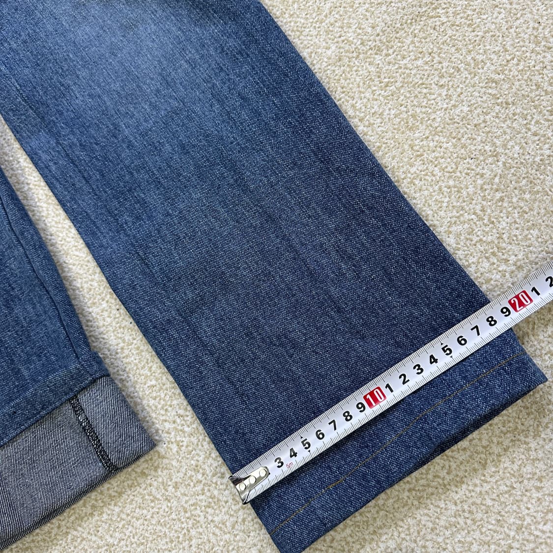 실측확인 에드윈 청바지 0317D 상품이미지9