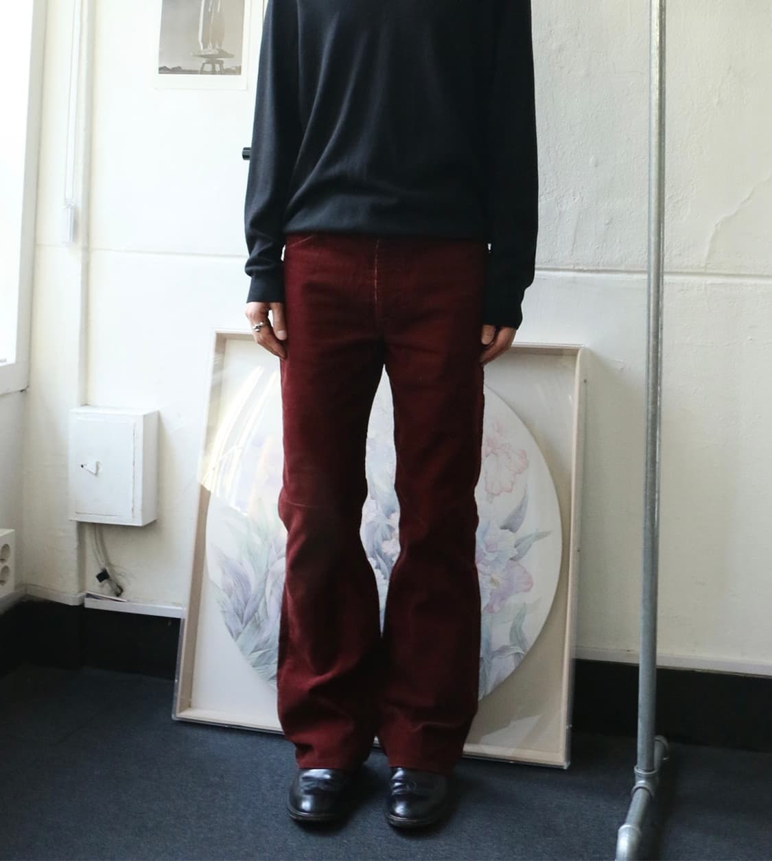 80s 리바이스 646 벨바텀 코듀로이 팬츠  상품이미지1