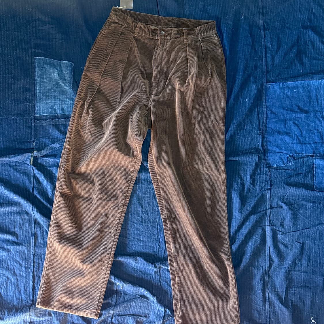 90‘s 폴로 랄프로렌 투턱 코듀로이 팬츠 34 상품이미지1