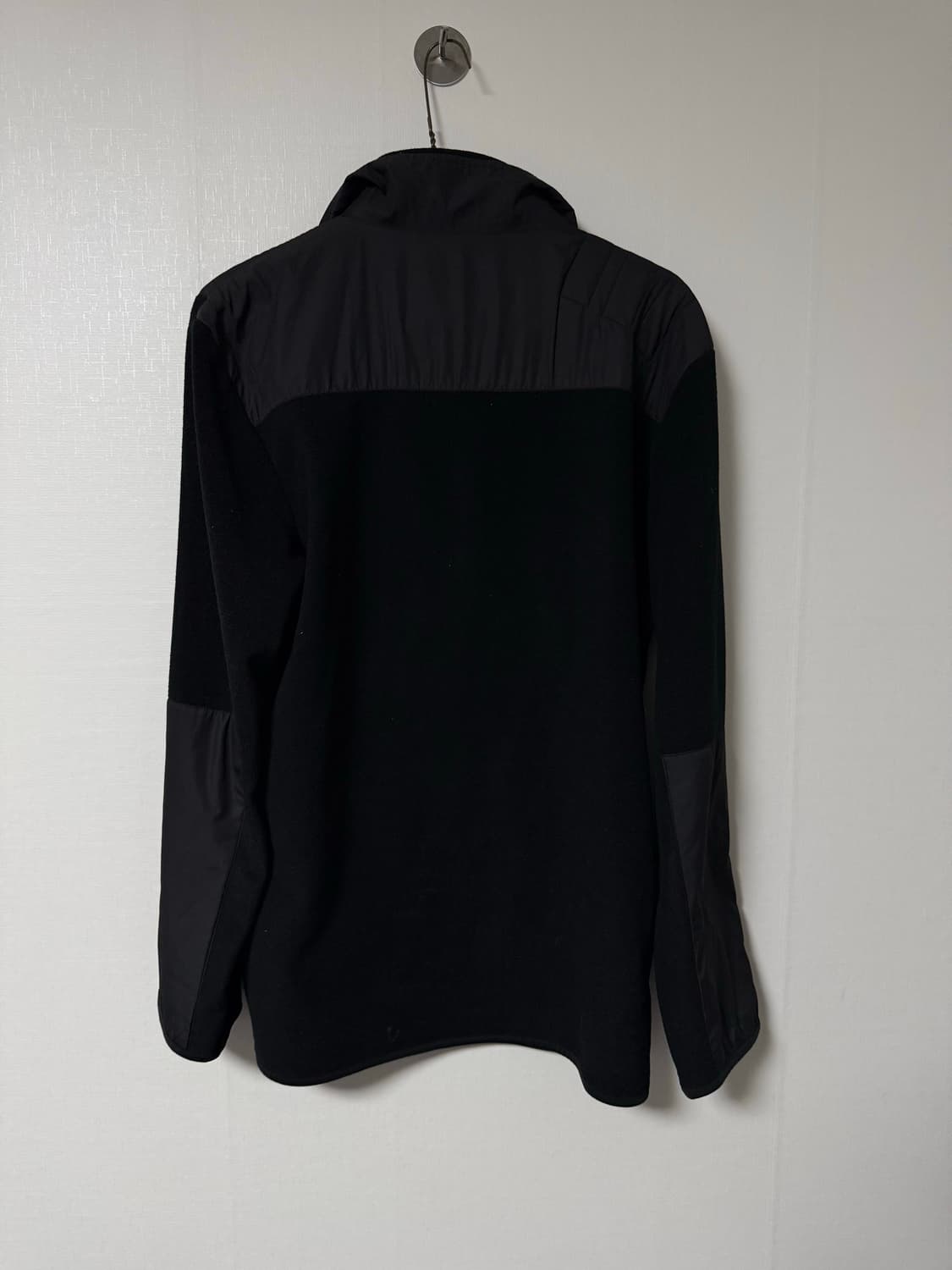 프라다 스포츠90s 더블 레이어드 칼라 플리스 나일론 반집업 상품이미지6