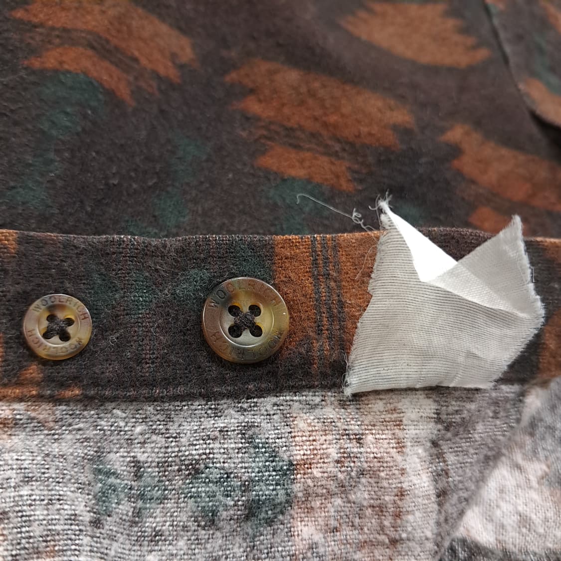 CL181 M 울리치 코튼 플란넬 패턴 셔츠 상품이미지5