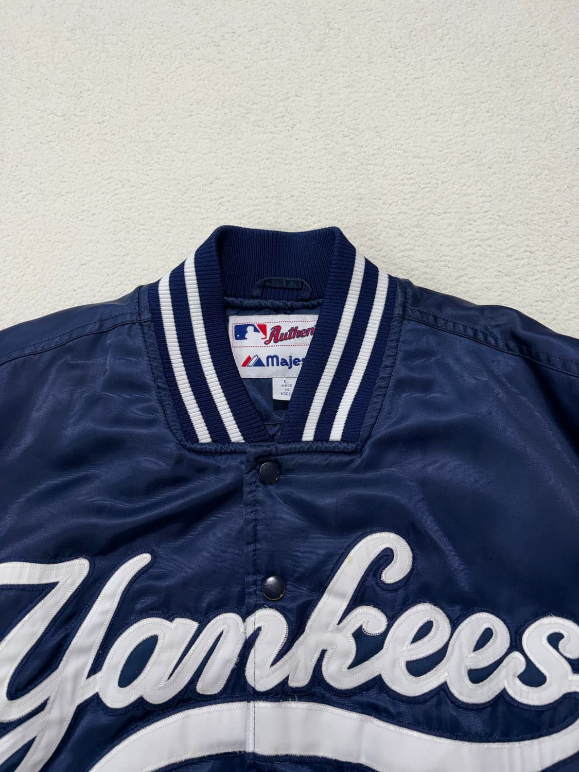 마제스틱 뉴욕 양키스 스타디움 바시티 자켓 점퍼 L 상품이미지2