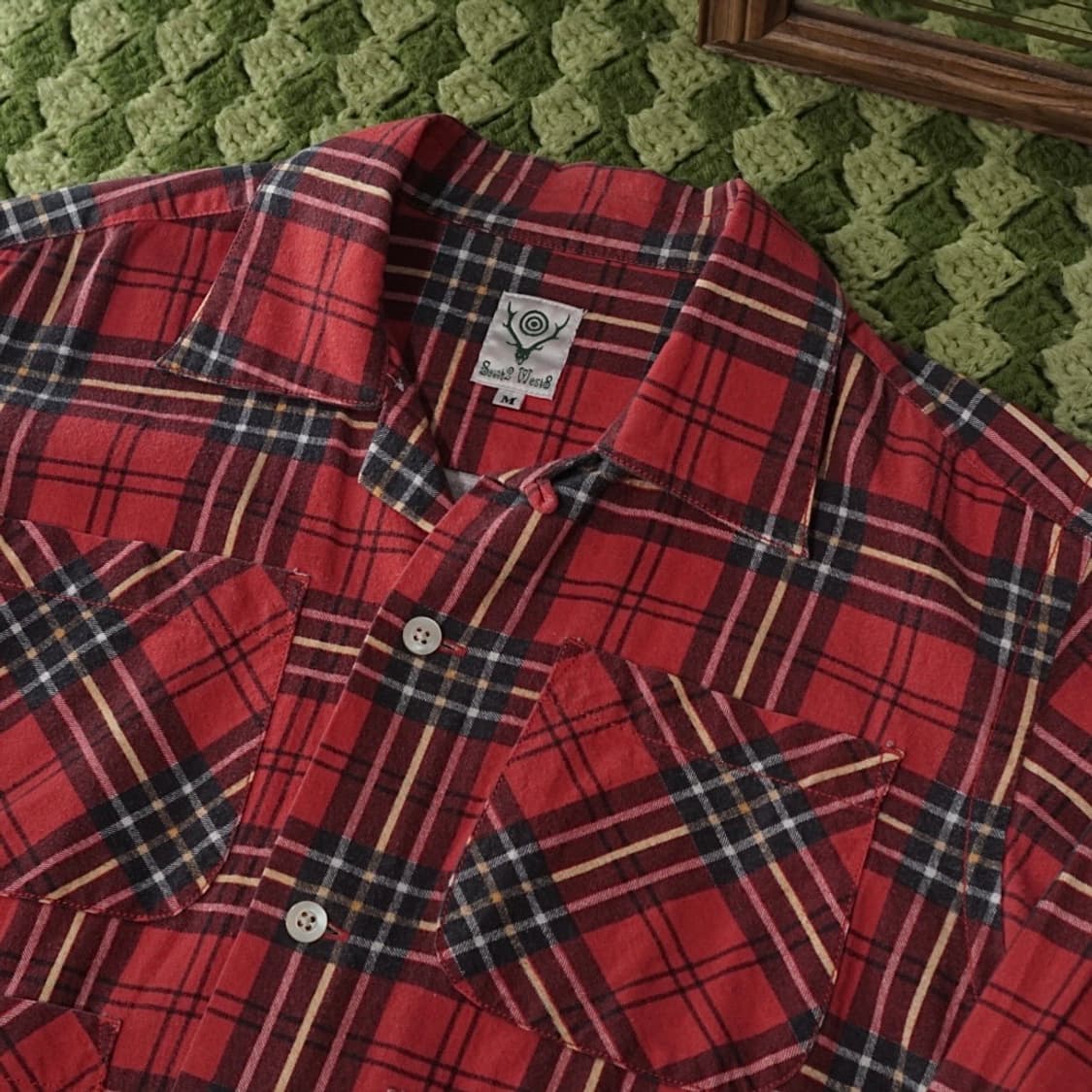 사우스2웨스트8 플란넬 포켓 셔츠 상품이미지6