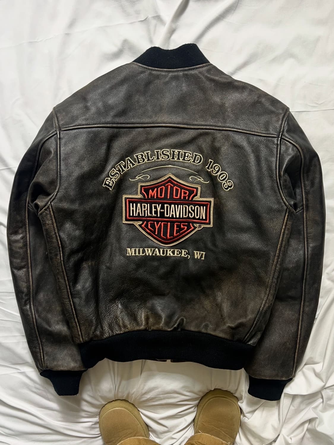 할리데이비슨 가죽 자켓 상품이미지1