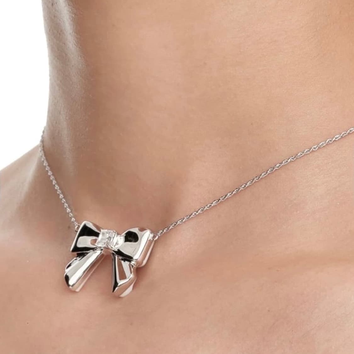 슈슈통 위민 콜라보 더블사이드 리본 목걸이 상품이미지2