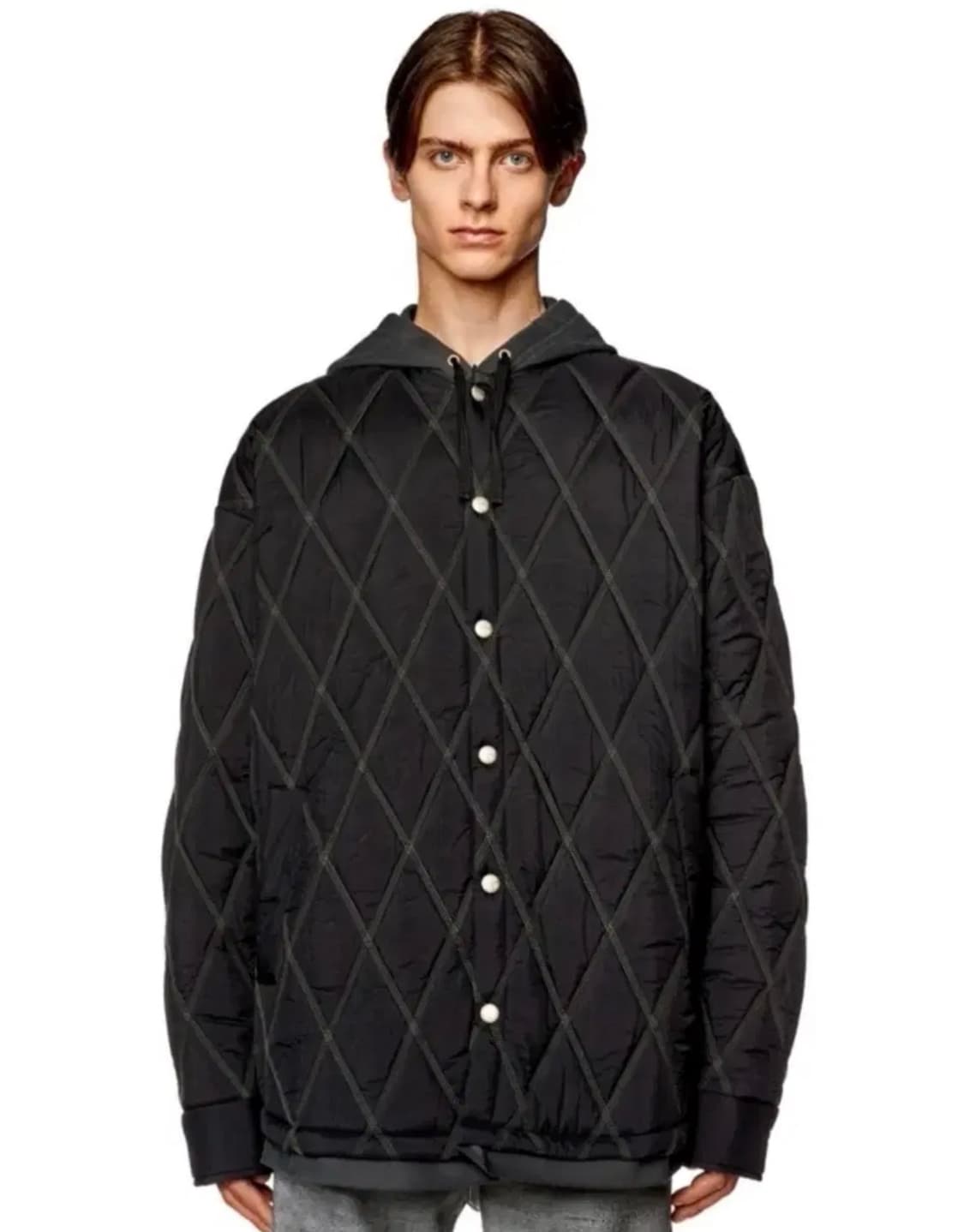 디젤 퀼팅 후드자켓 (48사이즈/미착용 새제품) 상품이미지2