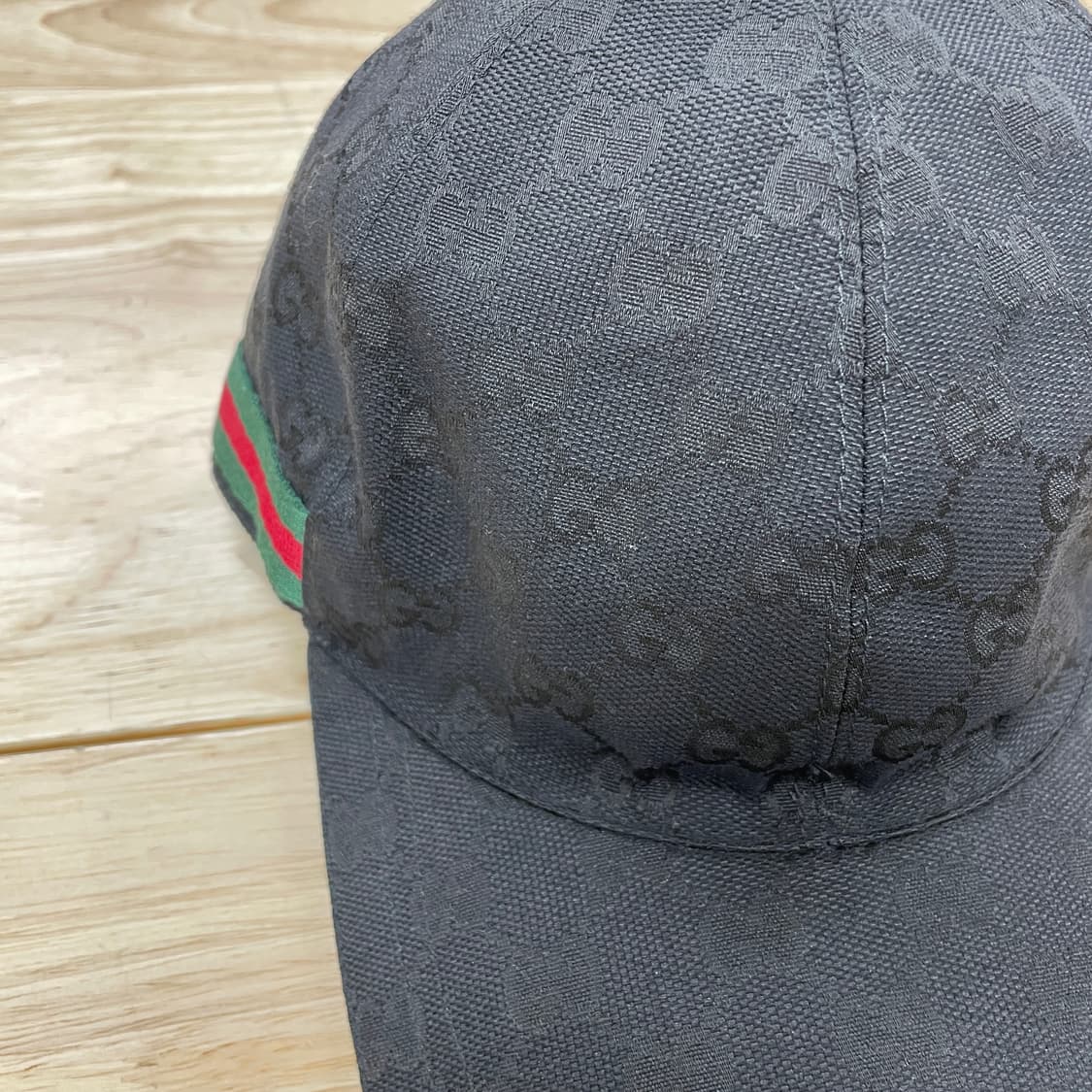 구찌 블랙 볼캡 L 상품이미지3