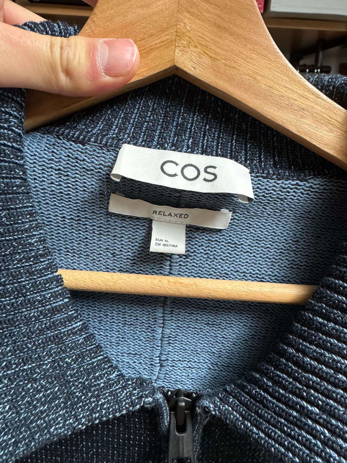 코스 (COS) 니트 풀집 자켓  상품이미지3